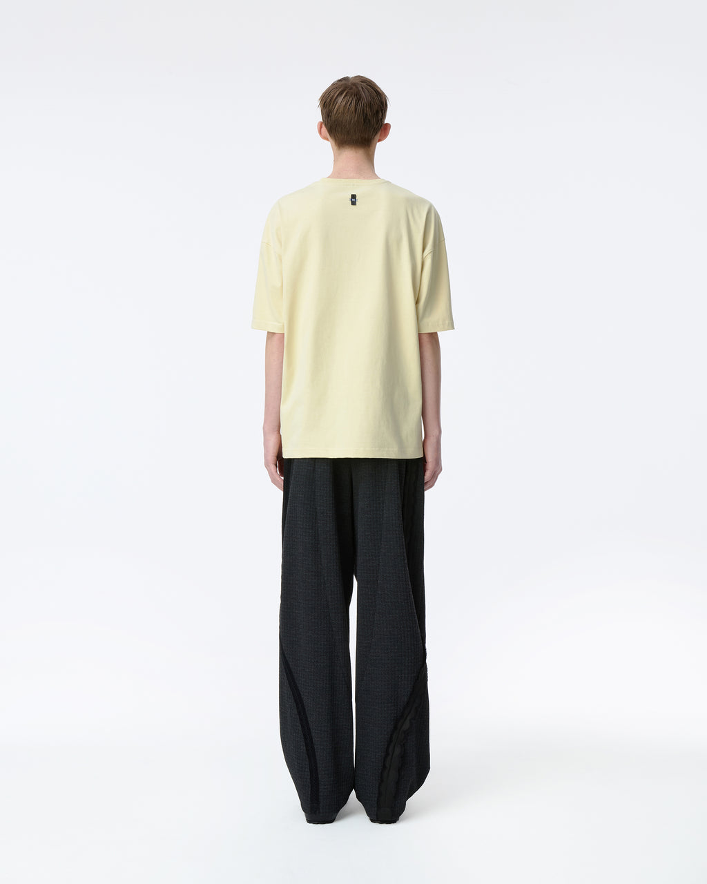 Ader Error - Post human T-shirt Product. 48 (Yellow) product image 3 | TRAB K-Fashion Australia
