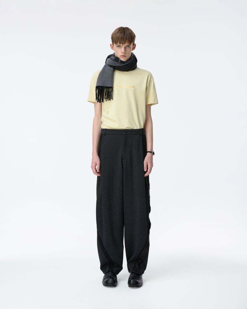 Ader Error - Post human T-shirt Product. 48 (Yellow) product image 4 | TRAB K-Fashion Australia