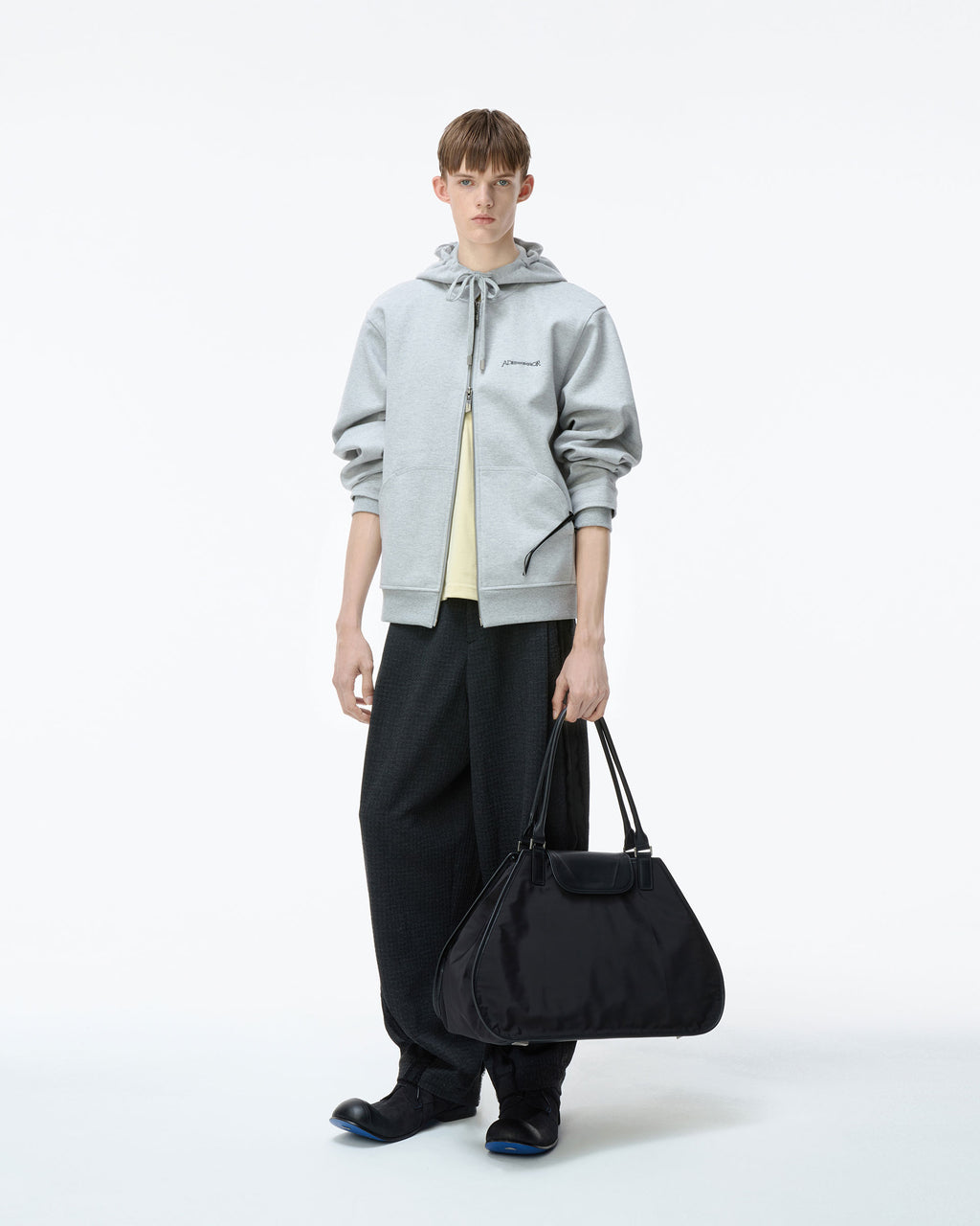 Ader Error - Titan Hoodie zip-up Product. 30 (Grey) product image 1 | TRAB K-Fashion Australia