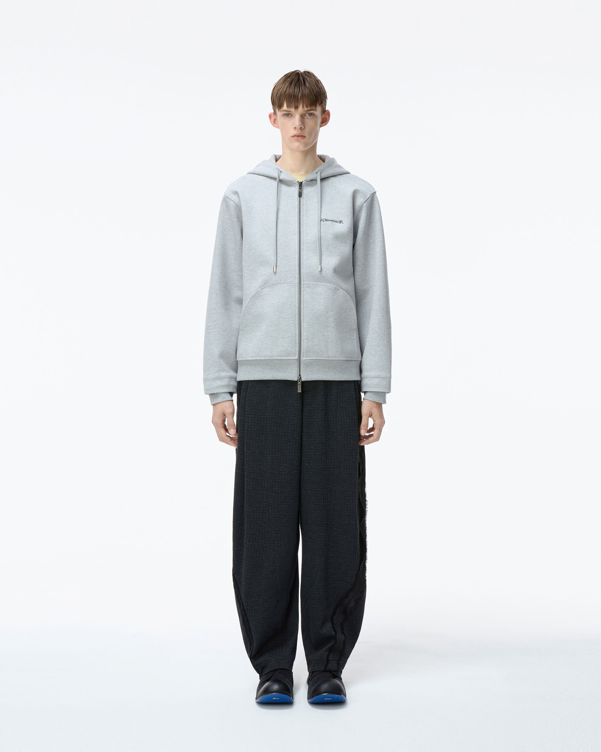 Ader Error - Titan Hoodie zip-up Product. 30 (Grey) product image 2 | TRAB K-Fashion Australia