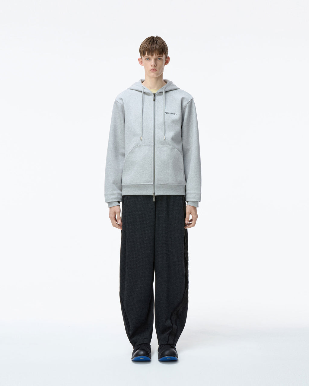 Ader Error - Titan Hoodie zip-up Product. 30 (Grey) product image 2 | TRAB K-Fashion Australia