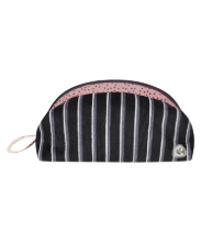 Coyseio - Stripe Star Pouch (Purple Grey) product image 1 | TRAB K-Fashion Australia