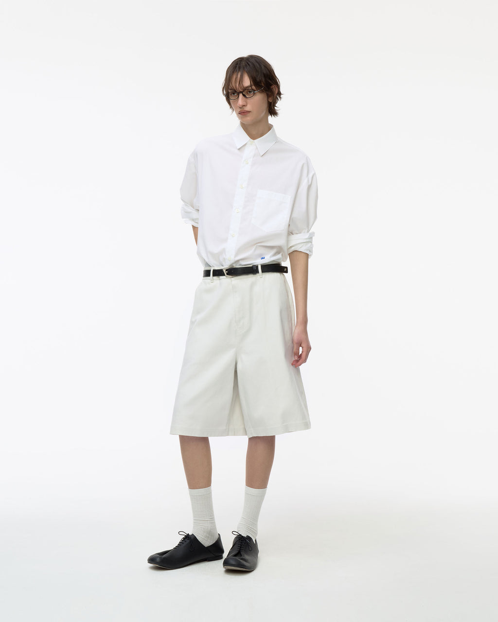 Ader Error - Sig; BL Tag shirt 01 (White) product image 12 | TRAB K-Fashion Australia