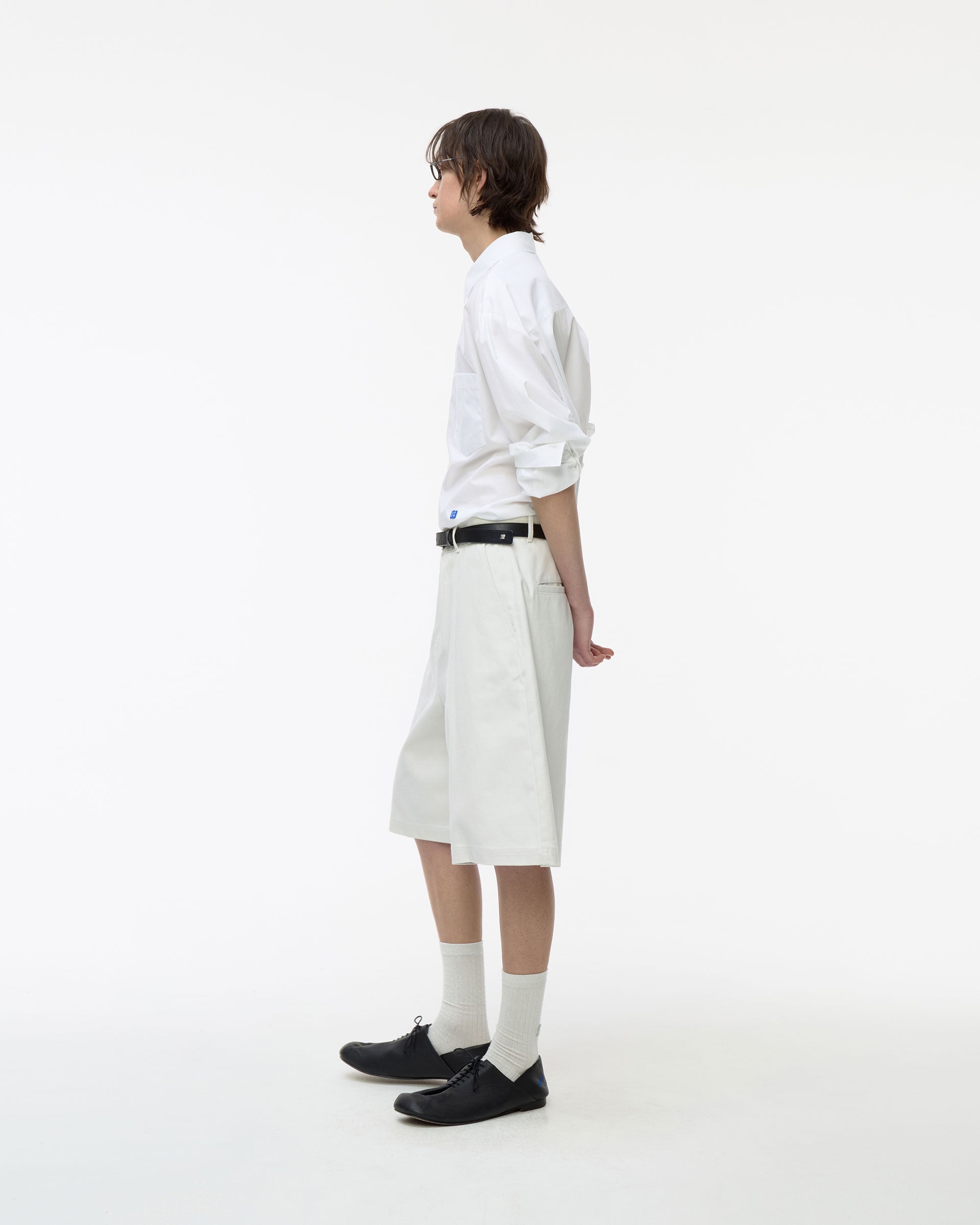 Ader Error - Sig; BL Tag shirt 01 (White) product image 13 | TRAB K-Fashion Australia
