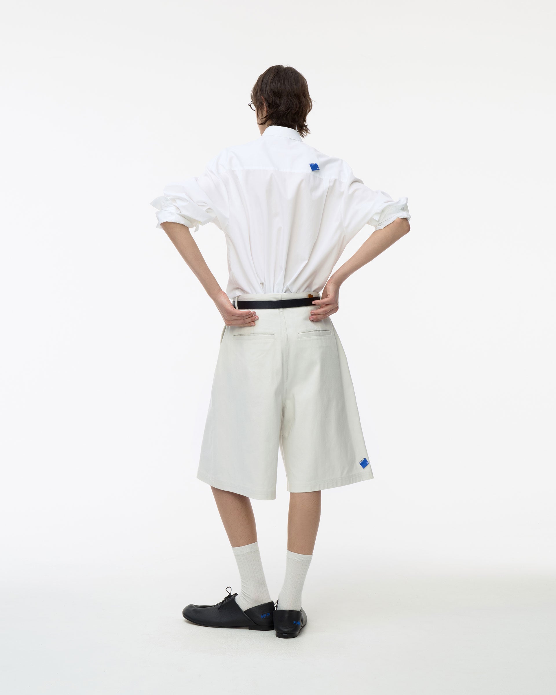 Ader Error - Sig; BL Tag shirt 01 (White) product image 14 | TRAB K-Fashion Australia