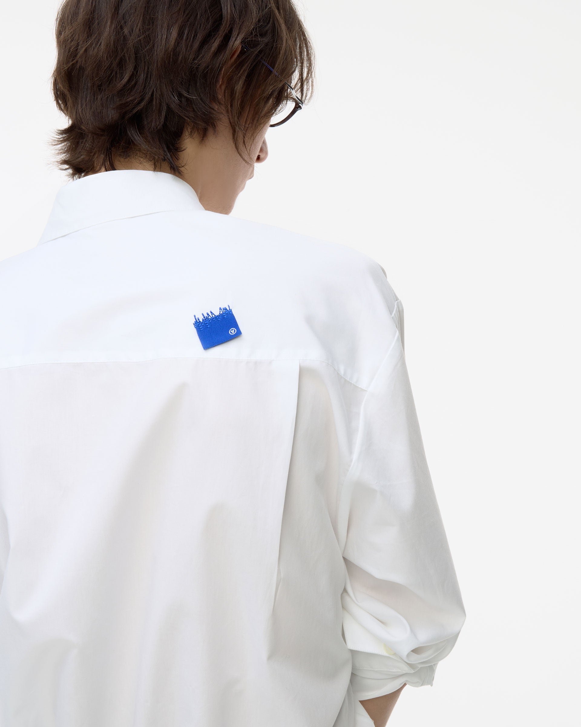 Ader Error - Sig; BL Tag shirt 01 (White) product image 18 | TRAB K-Fashion Australia