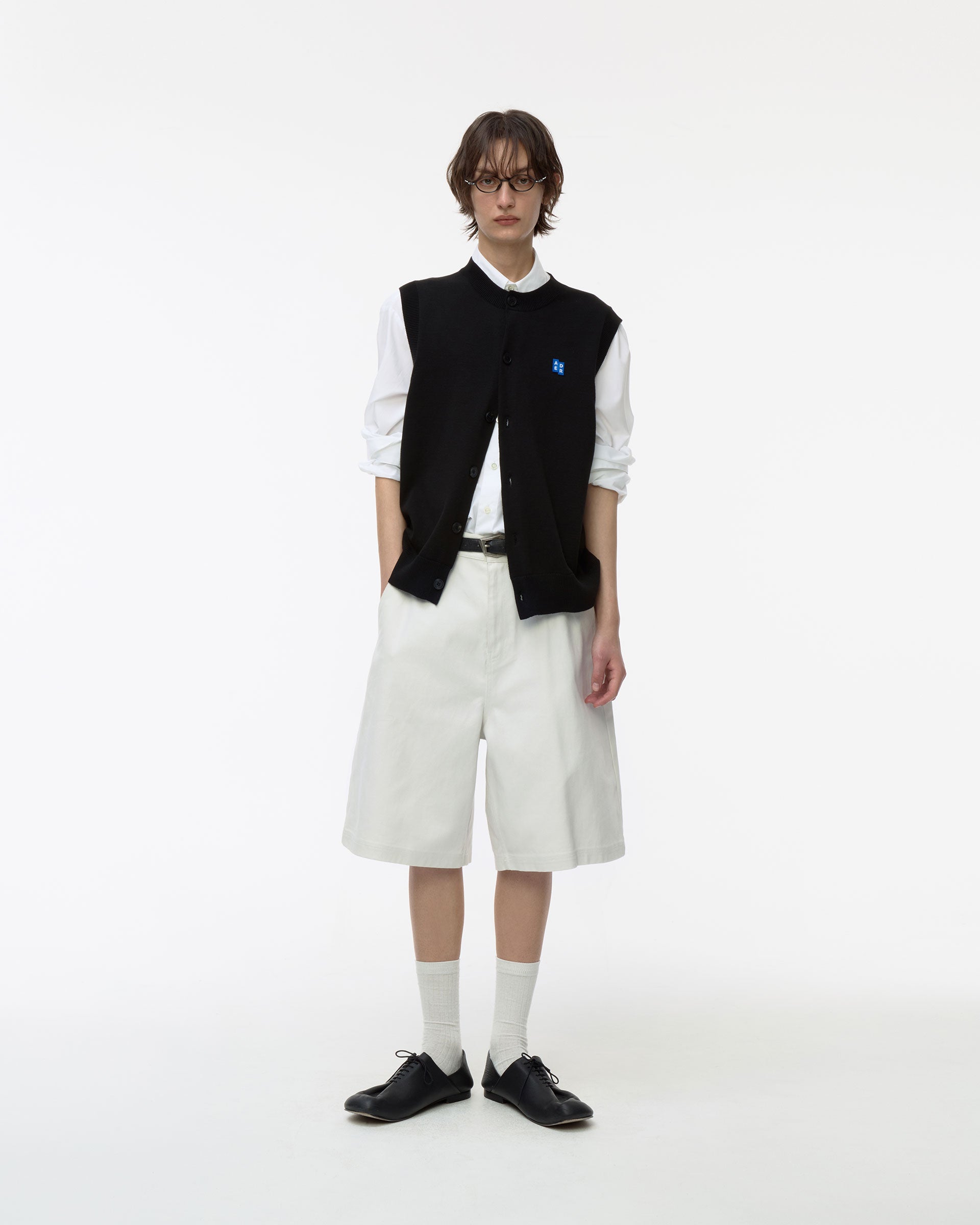 Ader Error - Sig; BL Tag shirt 01 (White) product image 19 | TRAB K-Fashion Australia