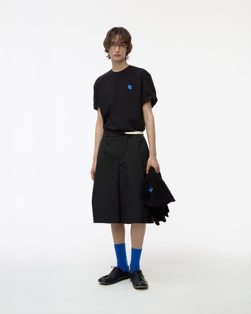 Ader Error - Sig; BL Tag t-shirt 01 (Noir) product image 1 | TRAB K-Fashion Australia