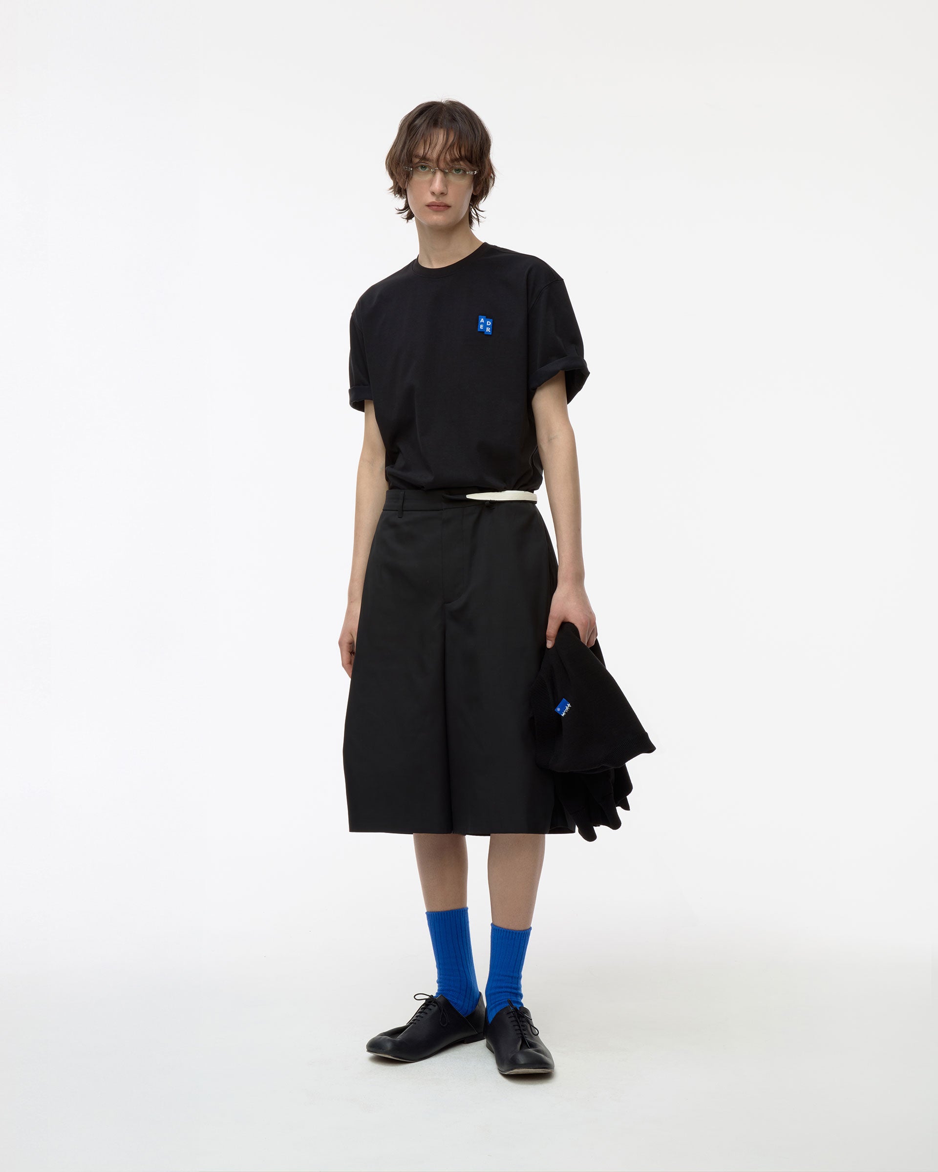 Ader Error - Sig; BL Tag t-shirt 01 (Noir) product image 1 | TRAB K-Fashion Australia