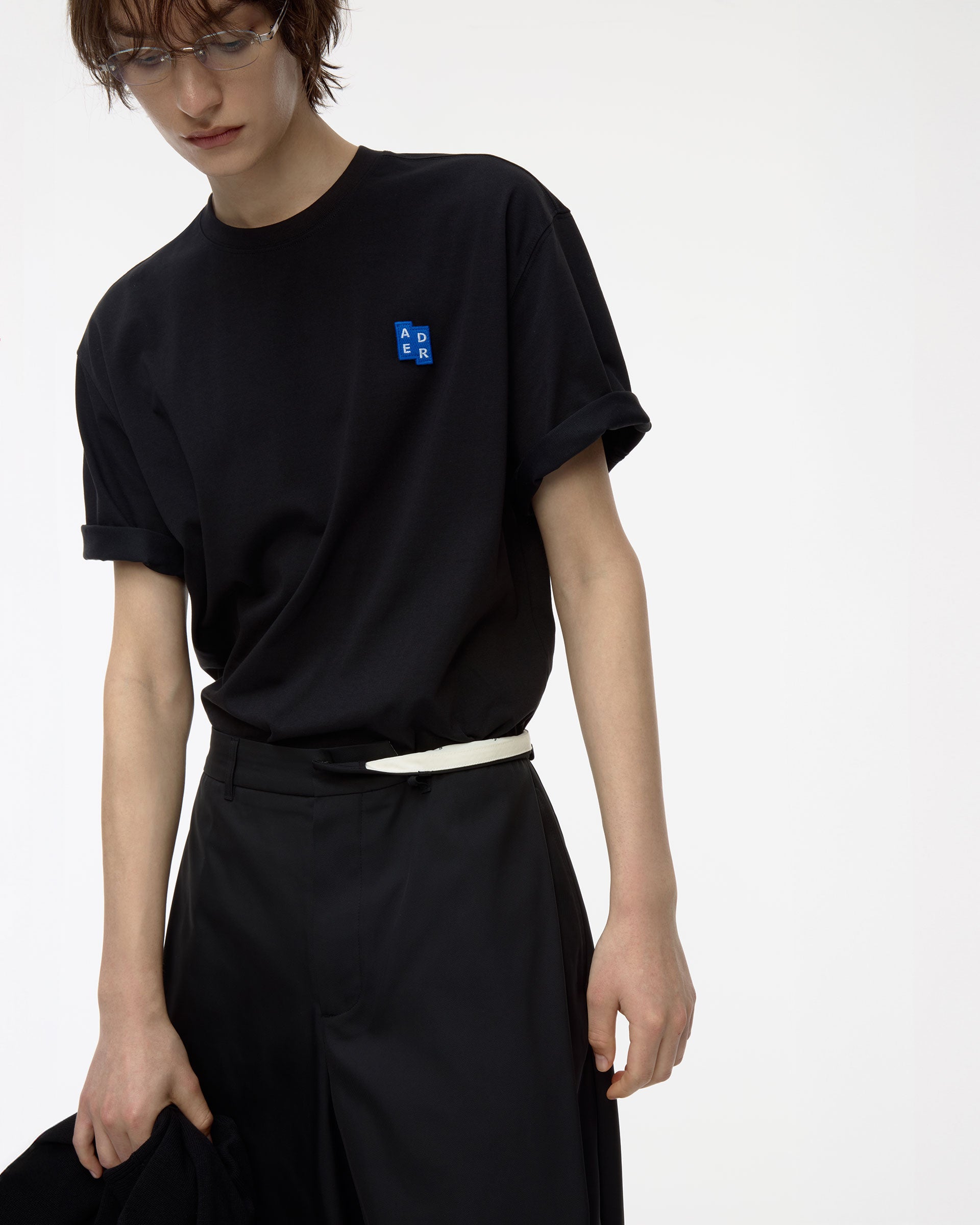 Ader Error - Sig; BL Tag t-shirt 01 (Noir) product image 5 | TRAB K-Fashion Australia