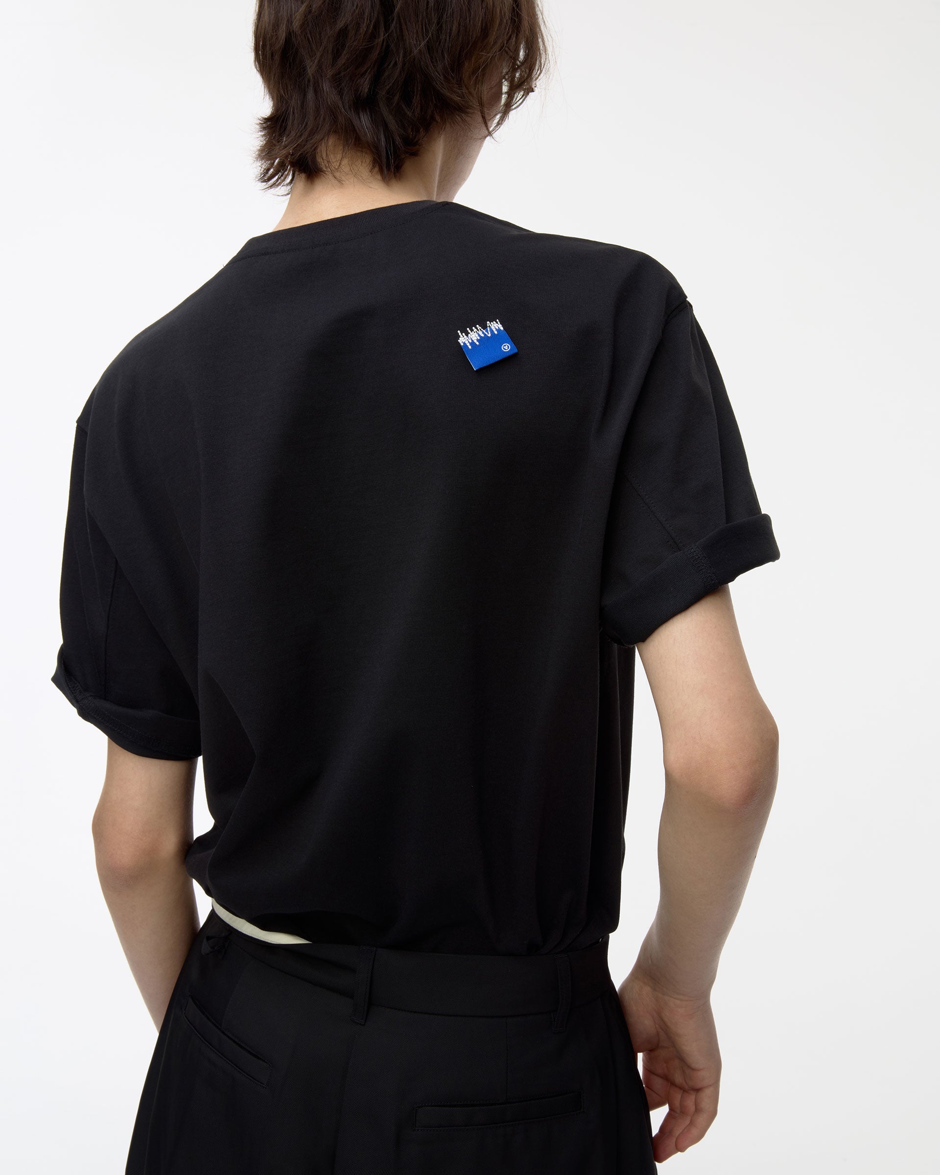 Ader Error - Sig; BL Tag t-shirt 01 (Noir) product image 7 | TRAB K-Fashion Australia