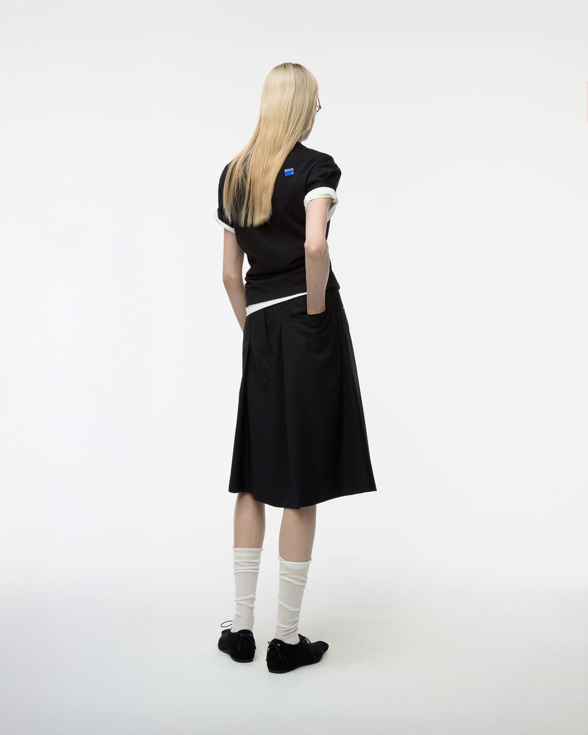 Ader Error - Sig; BL Tag t-shirt 01 (Noir) product image 2 | TRAB K-Fashion Australia