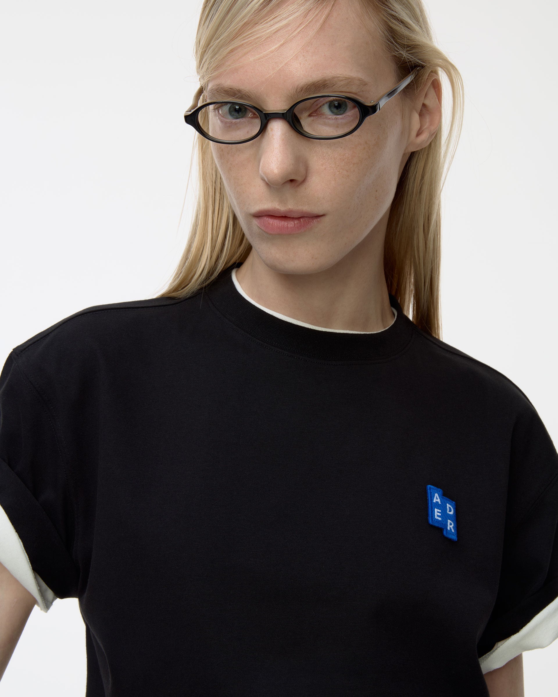 Ader Error - Sig; BL Tag t-shirt 01 (Noir) product image 4 | TRAB K-Fashion Australia