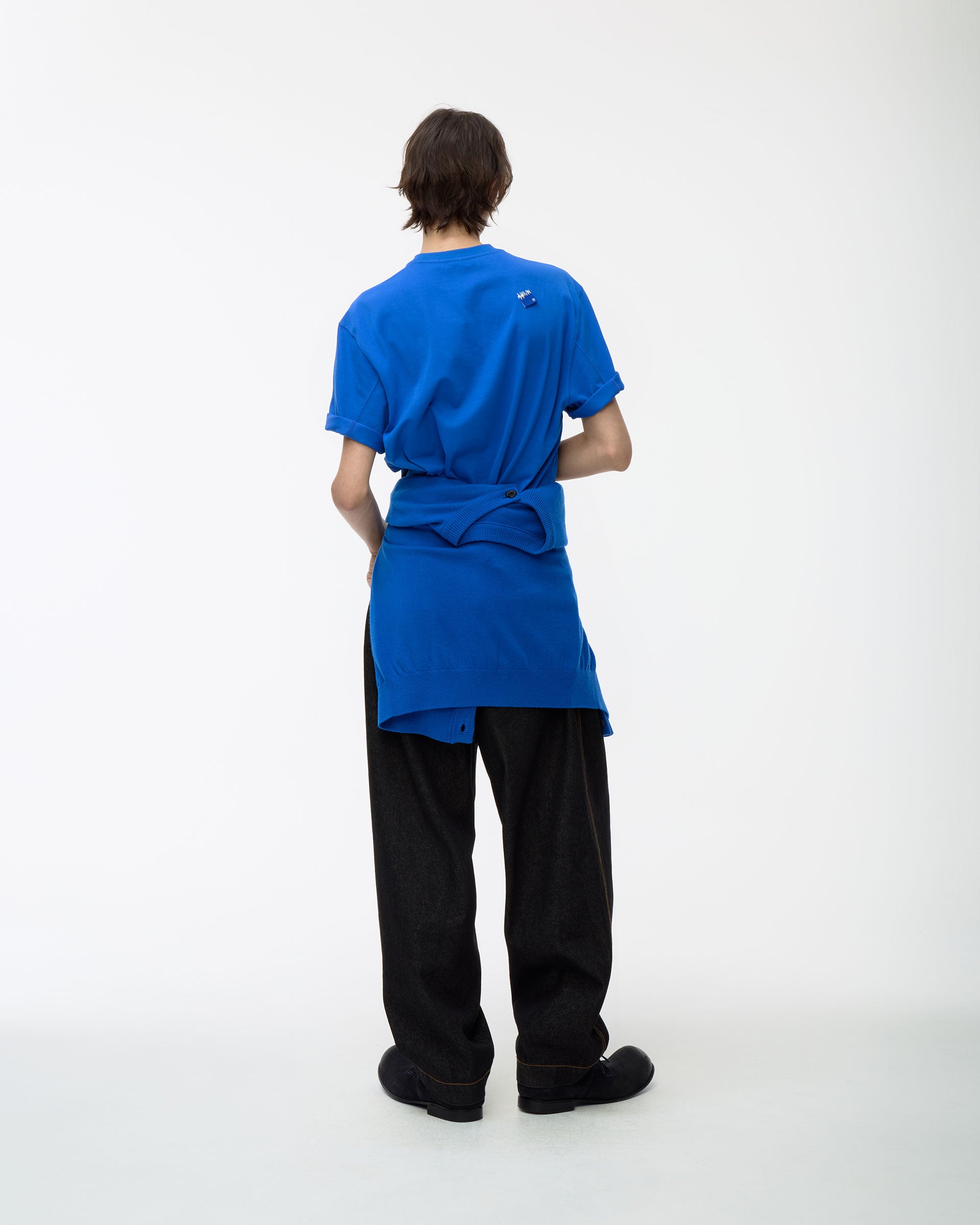 Ader Error - Sig; BL Tag t-shirt 01 (Blue) product image 11 | TRAB K-Fashion Australia