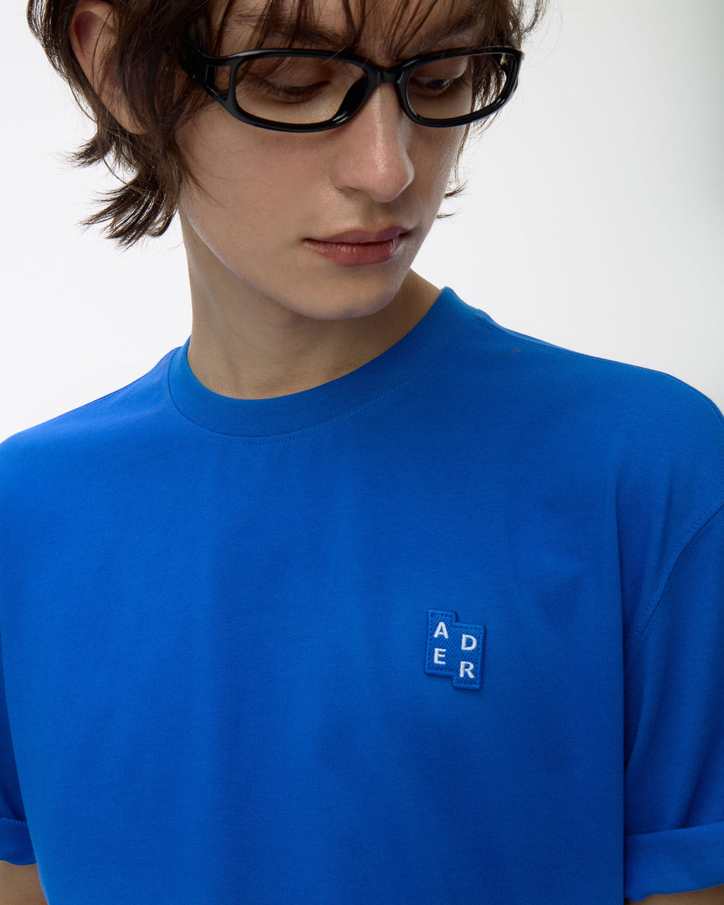 Ader Error - Sig; BL Tag t-shirt 01 (Blue) product image 14 | TRAB K-Fashion Australia