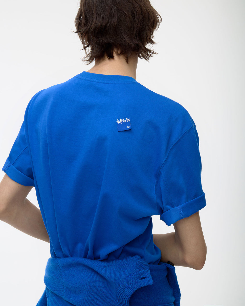 Ader Error - Sig; BL Tag t-shirt 01 (Blue) product image 15 | TRAB K-Fashion Australia