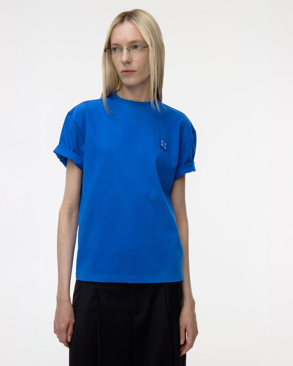 Ader Error - Sig; BL Tag t-shirt 01 (Blue) product image 5 | TRAB K-Fashion Australia