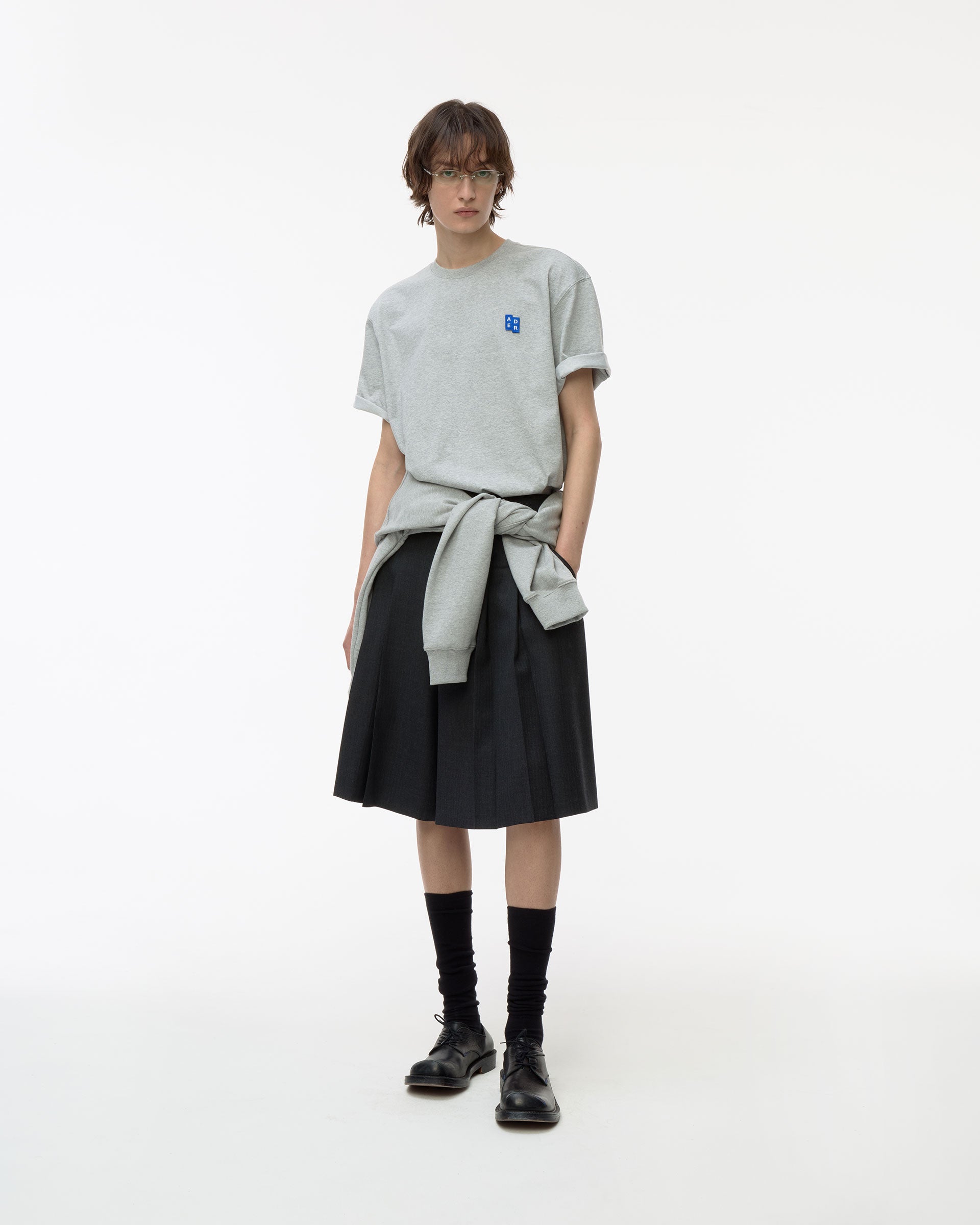Ader Error - Sig; BL Tag t-shirt 01 (Grey) product image 9 | TRAB K-Fashion Australia