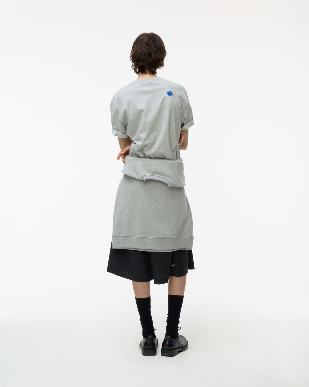 Ader Error - Sig; BL Tag t-shirt 01 (Grey) product image 10 | TRAB K-Fashion Australia