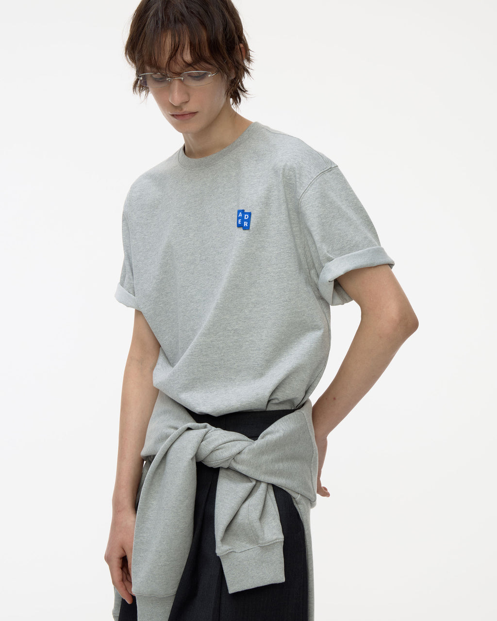 Ader Error - Sig; BL Tag t-shirt 01 (Grey) product image 11 | TRAB K-Fashion Australia