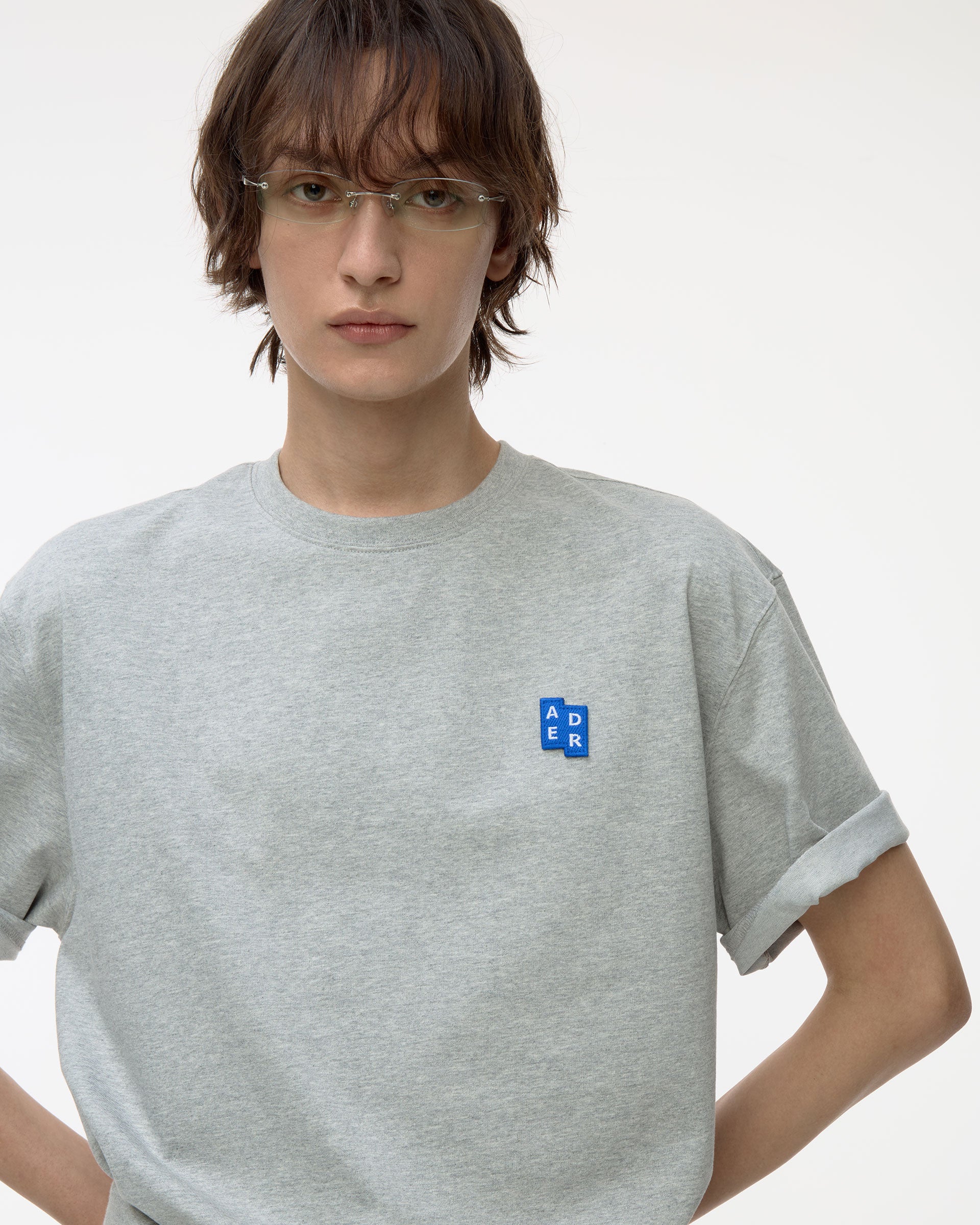 Ader Error - Sig; BL Tag t-shirt 01 (Grey) product image 14 | TRAB K-Fashion Australia