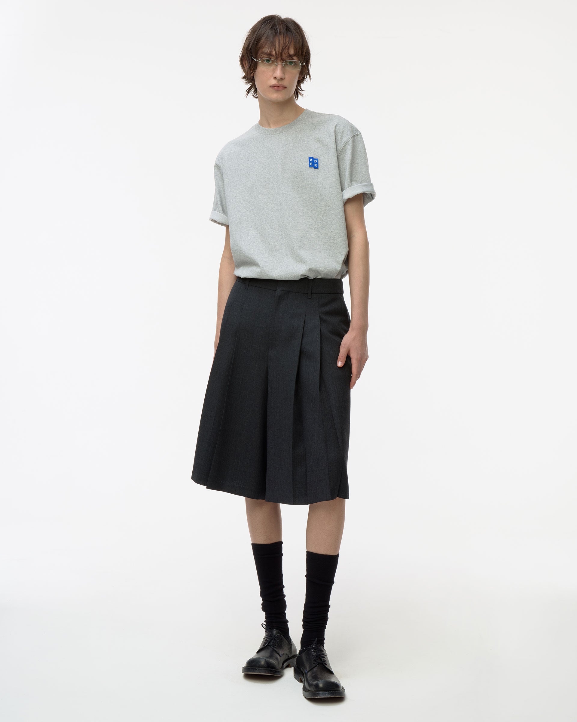 Ader Error - Sig; BL Tag t-shirt 01 (Grey) product image 15 | TRAB K-Fashion Australia