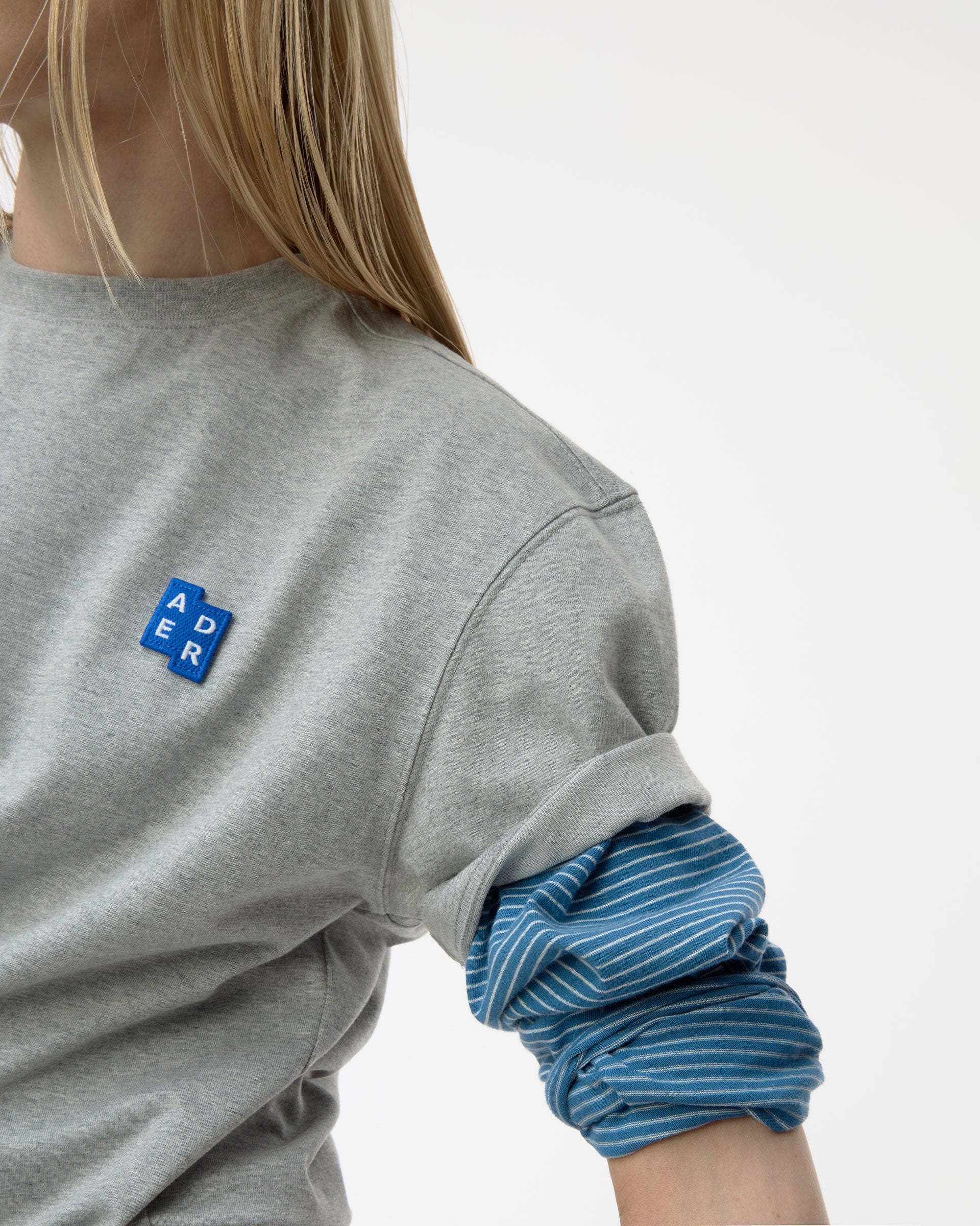Ader Error - Sig; BL Tag t-shirt 01 (Grey) product image 5 | TRAB K-Fashion Australia
