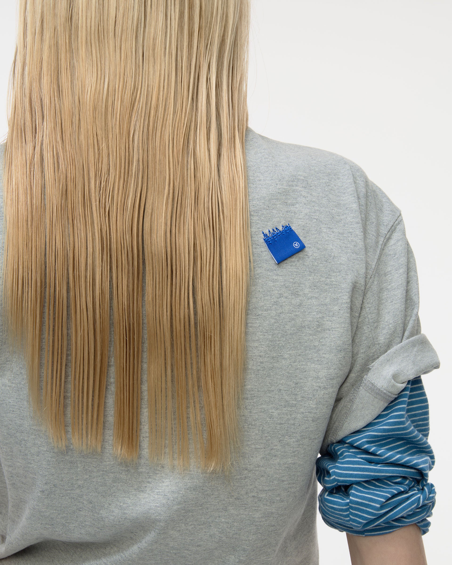Ader Error - Sig; BL Tag t-shirt 01 (Grey) product image 6 | TRAB K-Fashion Australia