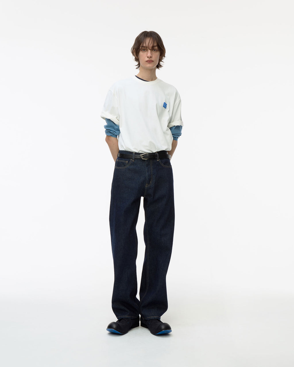 Ader Error - Sig; BL Tag t-shirt 01 (Off White) product image 9 | TRAB K-Fashion Australia
