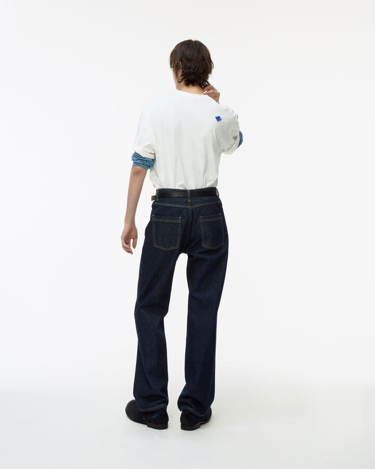 Ader Error - Sig; BL Tag t-shirt 01 (Off White) product image 2 | TRAB K-Fashion Australia
