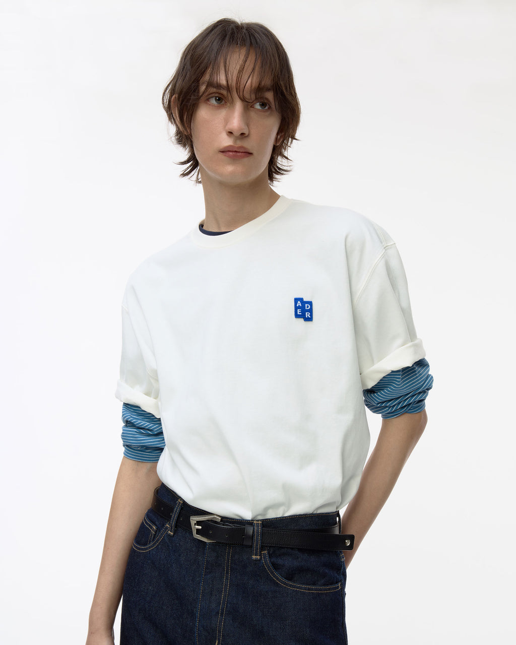 Ader Error - Sig; BL Tag t-shirt 01 (Off White) product image 11 | TRAB K-Fashion Australia