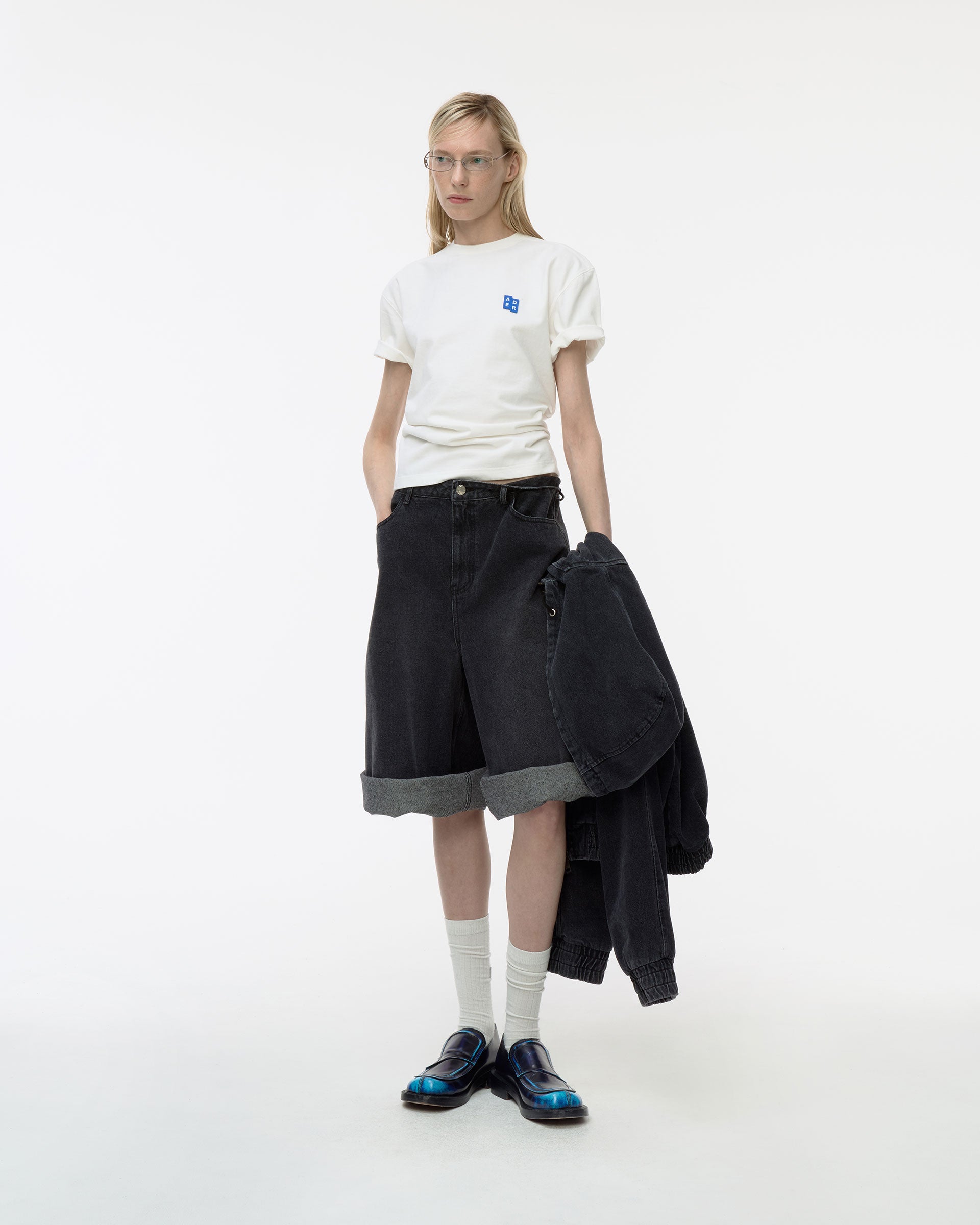 Ader Error - Sig; BL Tag t-shirt 01 (Off White) product image 2 | TRAB K-Fashion Australia