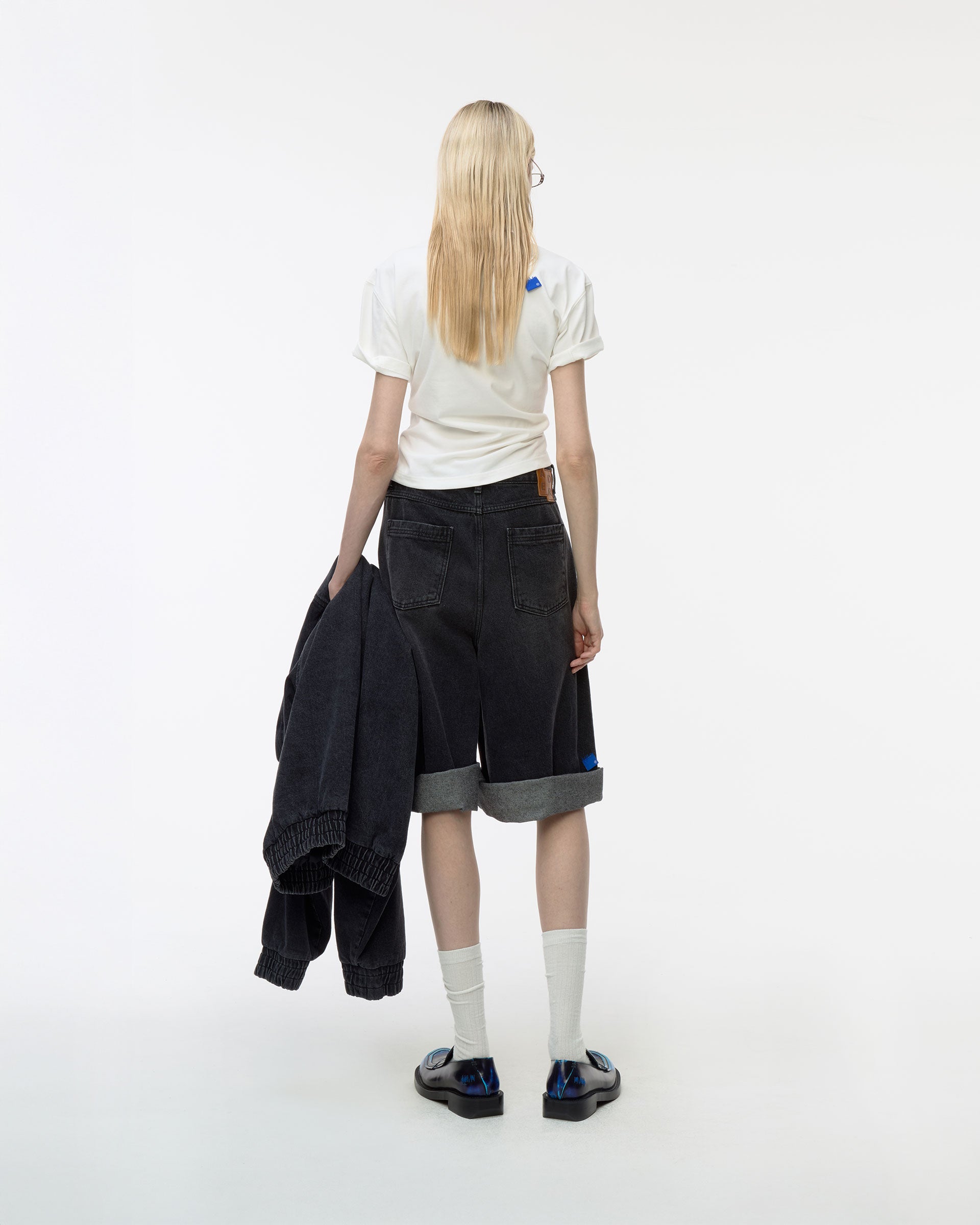 Ader Error - Sig; BL Tag t-shirt 01 (Off White) product image 3 | TRAB K-Fashion Australia