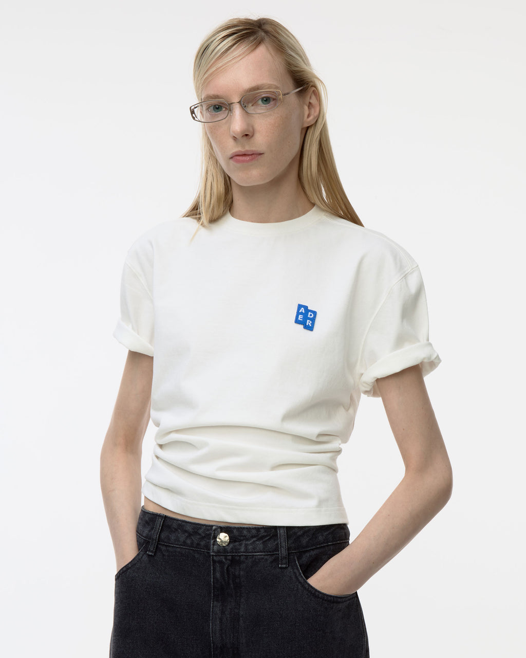 Ader Error - Sig; BL Tag t-shirt 01 (Off White) product image 4 | TRAB K-Fashion Australia
