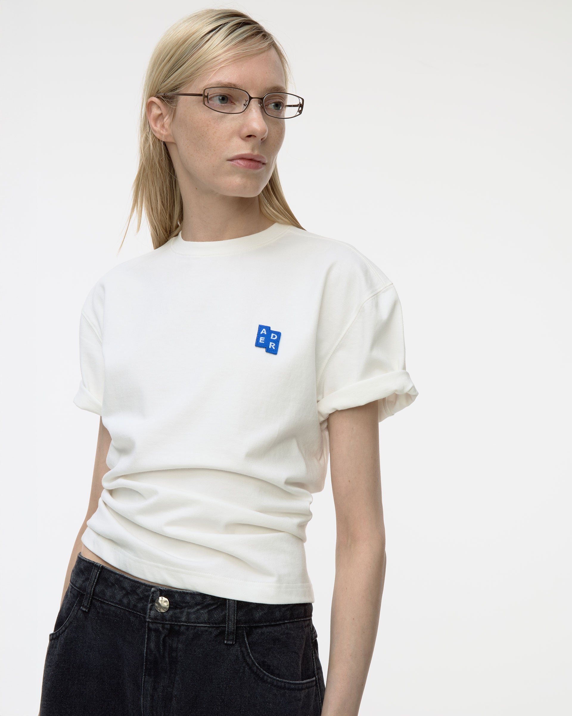 Ader Error - Sig; BL Tag t-shirt 01 (Off White) product image 6 | TRAB K-Fashion Australia