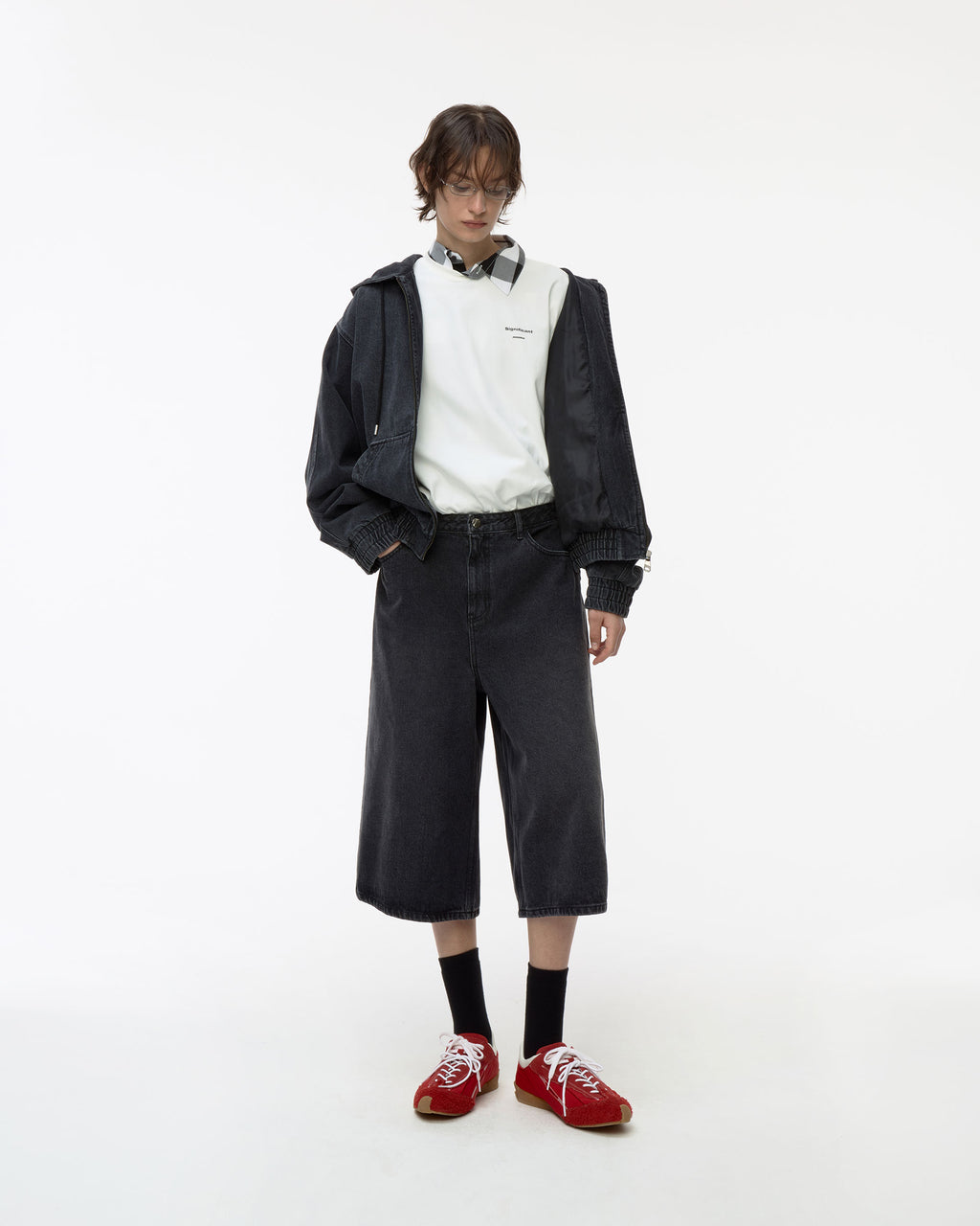 Ader Error - Sig; BL Tag T-shirt 08 (Off White) product image 11 | TRAB K-Fashion Australia