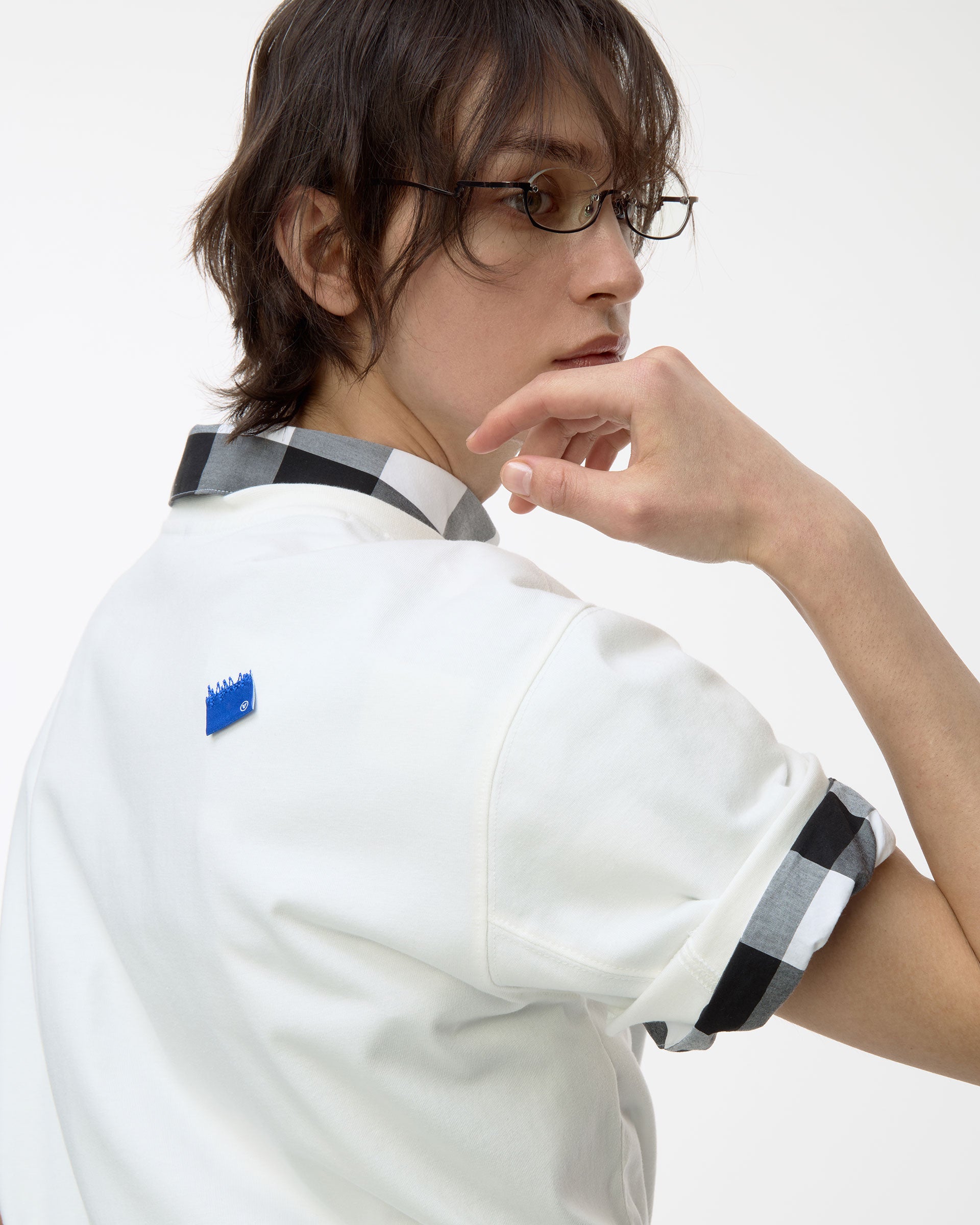 Ader Error - Sig; BL Tag T-shirt 08 (Off White) product image 17 | TRAB K-Fashion Australia