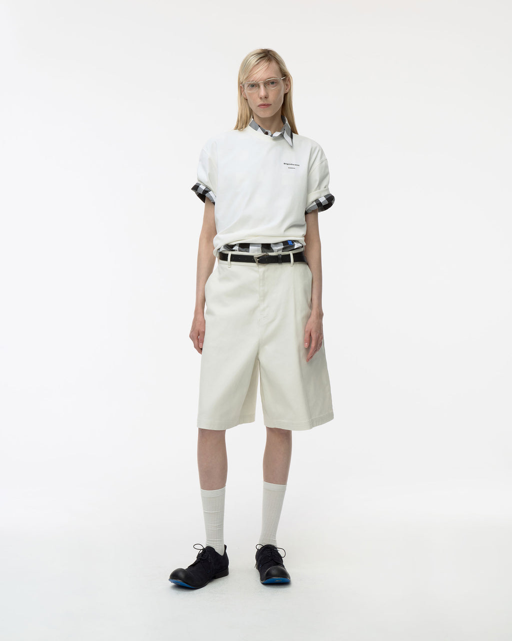 Ader Error - Sig; BL Tag T-shirt 08<br> (Off White) product image 8 | TRAB K-Fashion Australia