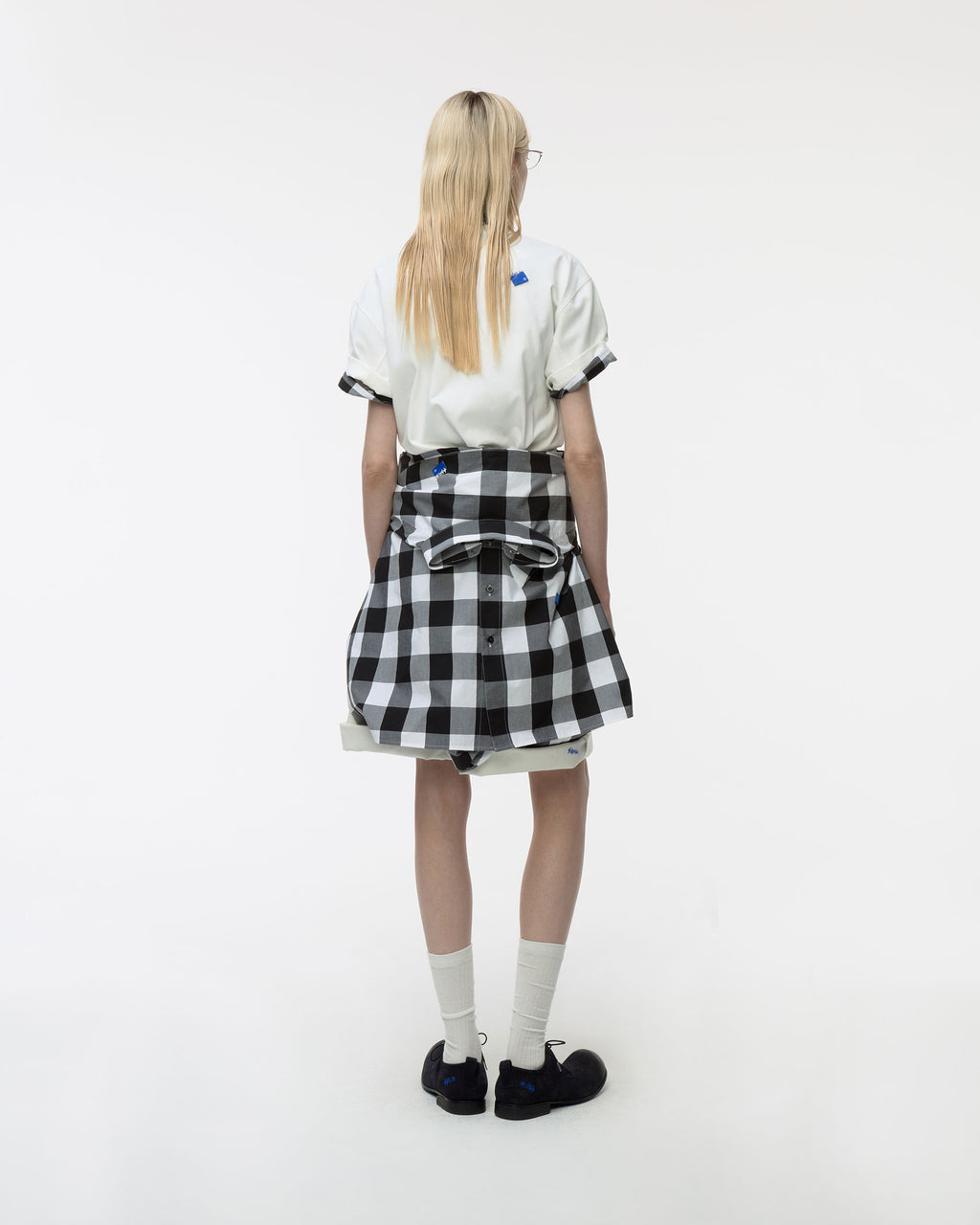 Ader Error - Sig; BL Tag T-shirt 08 (Off White) product image 3 | TRAB K-Fashion Australia