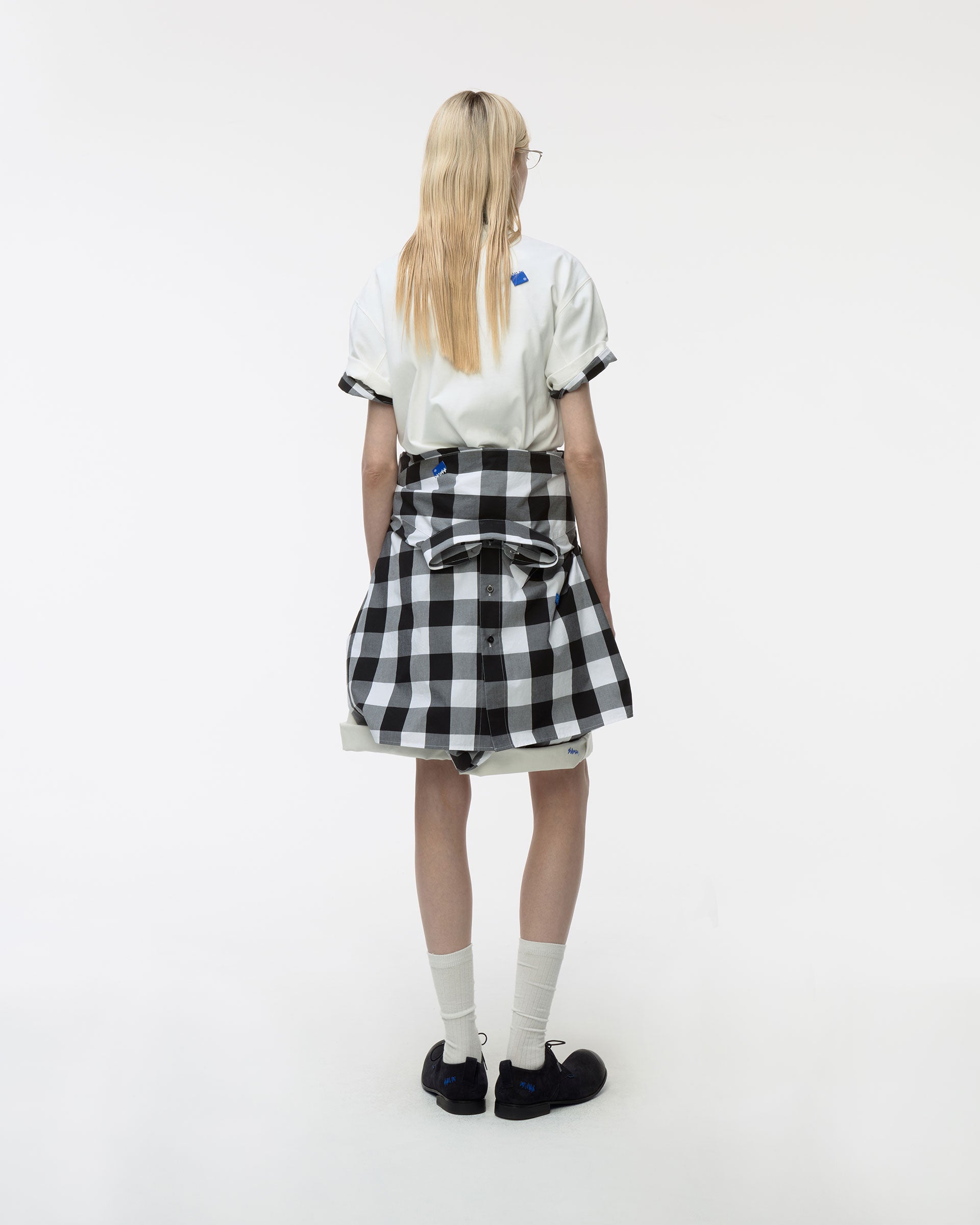 Ader Error - Sig; BL Tag T-shirt 08 (Off White) product image 3 | TRAB K-Fashion Australia