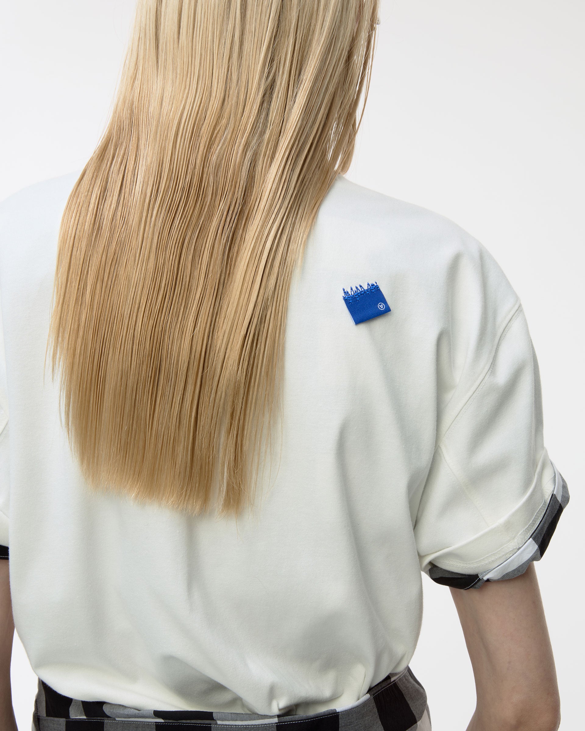 Ader Error - Sig; BL Tag T-shirt 08 (Off White) product image 8 | TRAB K-Fashion Australia