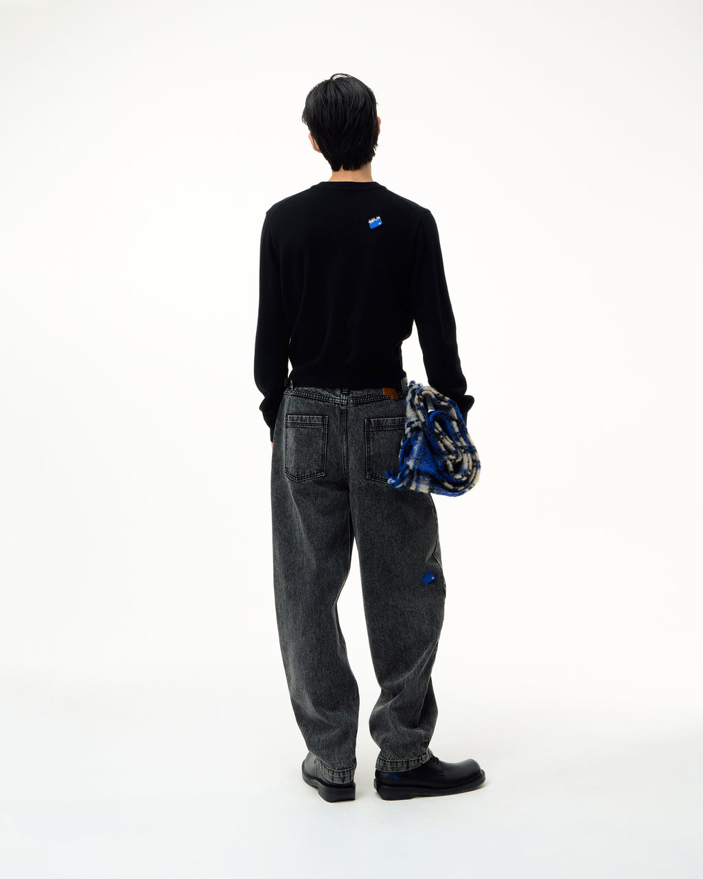 Ader Error - Sig; SV Tag jeans 03 (Noir) product image 10 | TRAB K-Fashion Australia