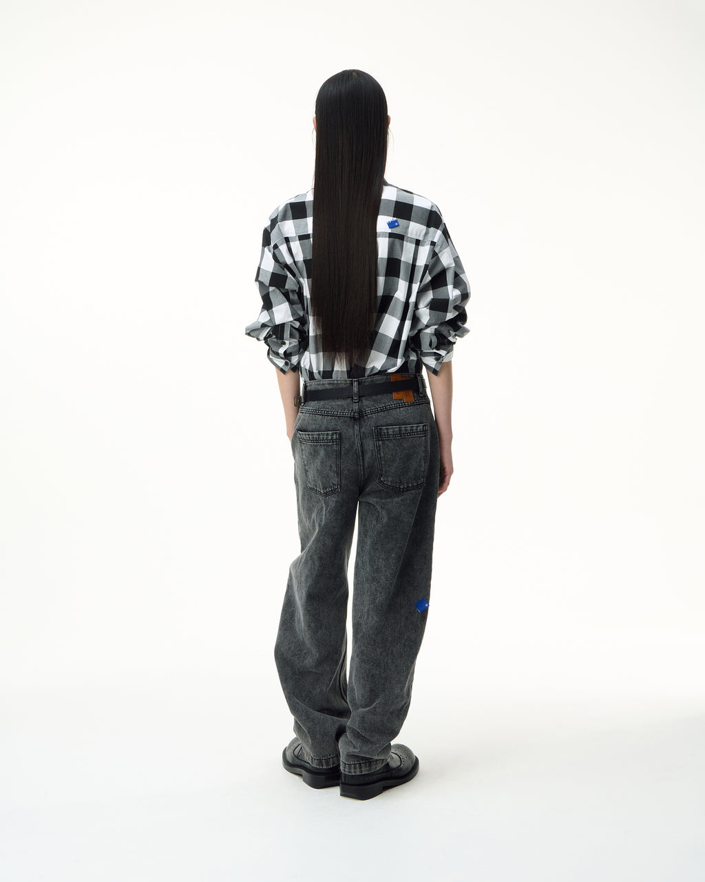 Ader Error - Sig; SV Tag jeans 03 (Noir) product image 3 | TRAB K-Fashion Australia