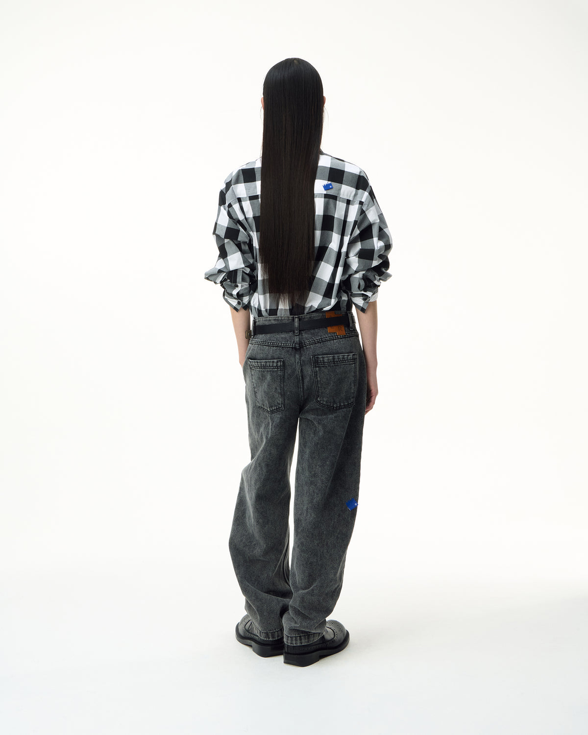 Ader Error - Sig; SV Tag jeans 03<br> (Noir) product image 9 | TRAB K-Fashion Australia