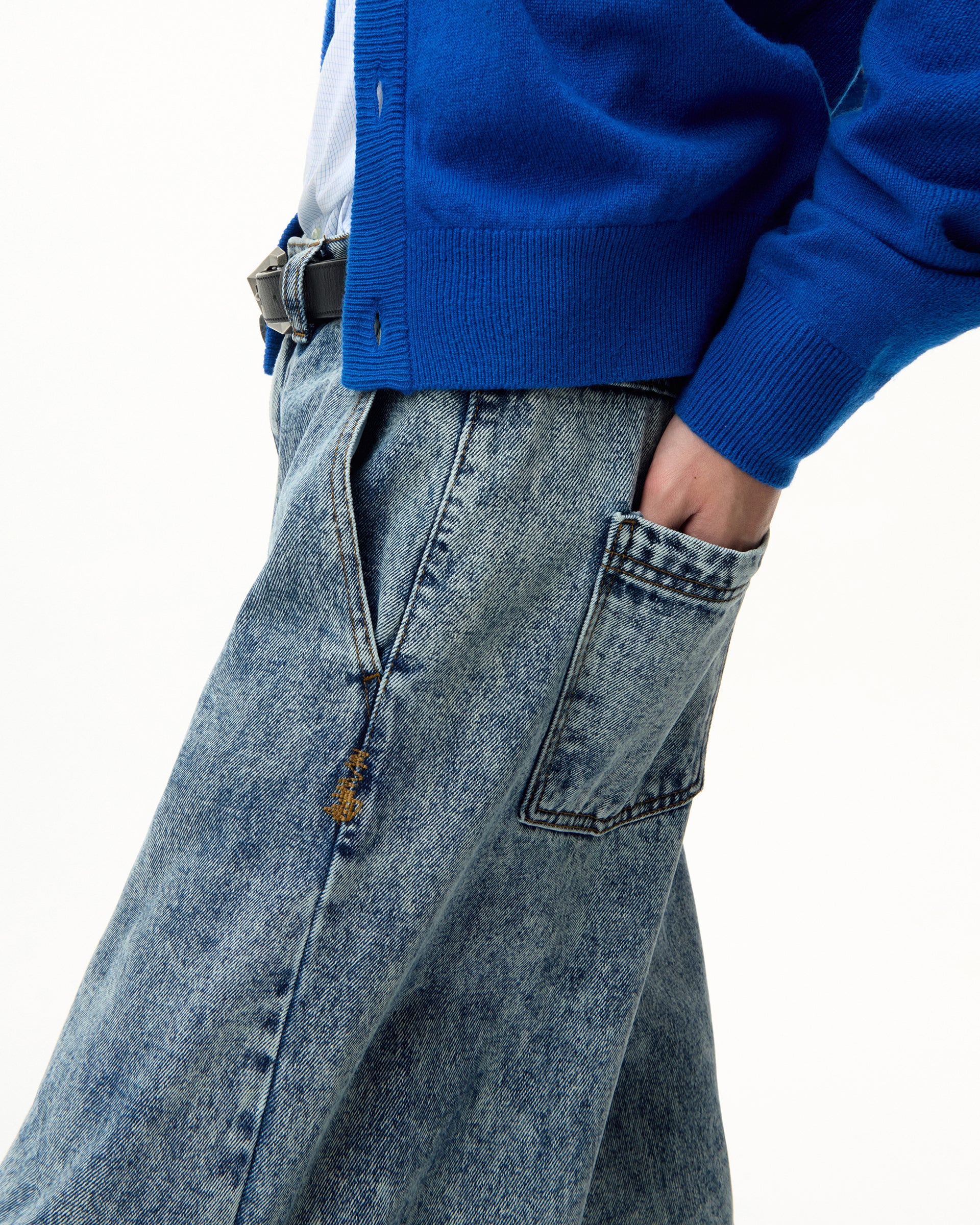 Ader Error - Sig; SV Tag jeans 03 (Blue) product image 10 | TRAB K-Fashion Australia