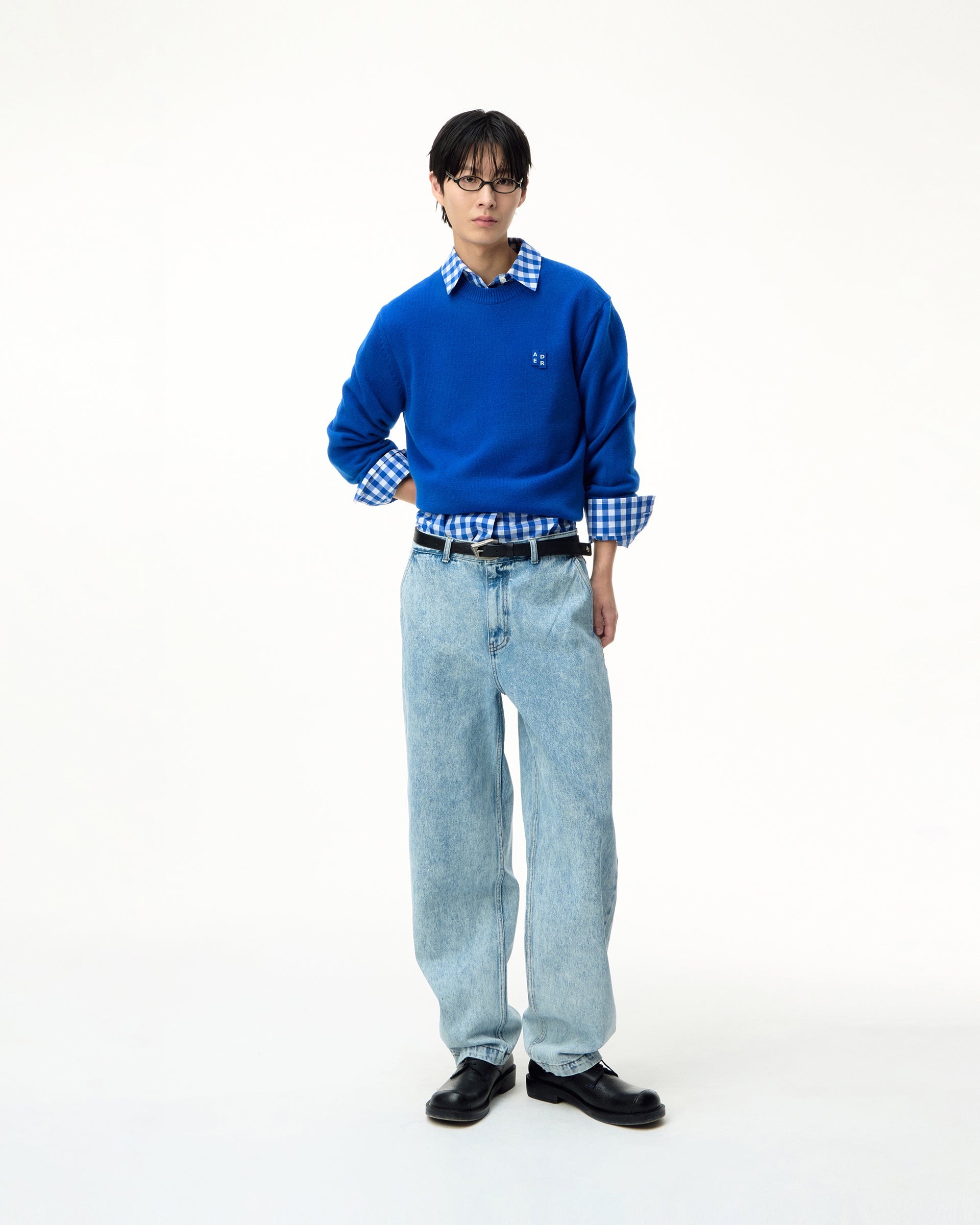 Ader Error - Sig; SV Tag jeans 03 (Sky blue) product image 8 | TRAB K-Fashion Australia