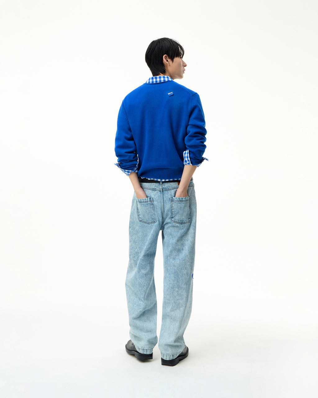 Ader Error - Sig; SV Tag jeans 03 (Sky blue) product image 9 | TRAB K-Fashion Australia