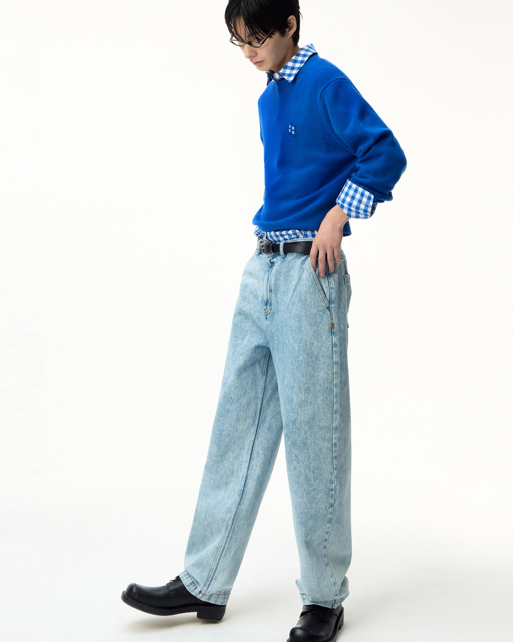 Ader Error - Sig; SV Tag jeans 03 (Sky blue) product image 10 | TRAB K-Fashion Australia