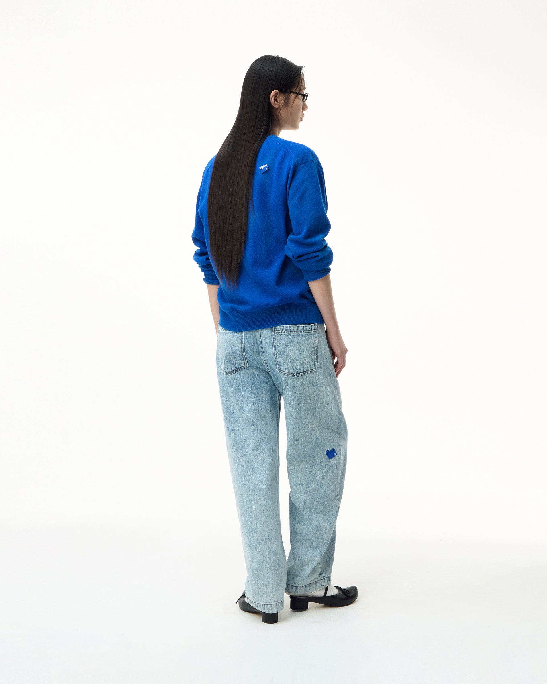 Ader Error - Sig; SV Tag jeans 03 (Sky blue) product image 3 | TRAB K-Fashion Australia