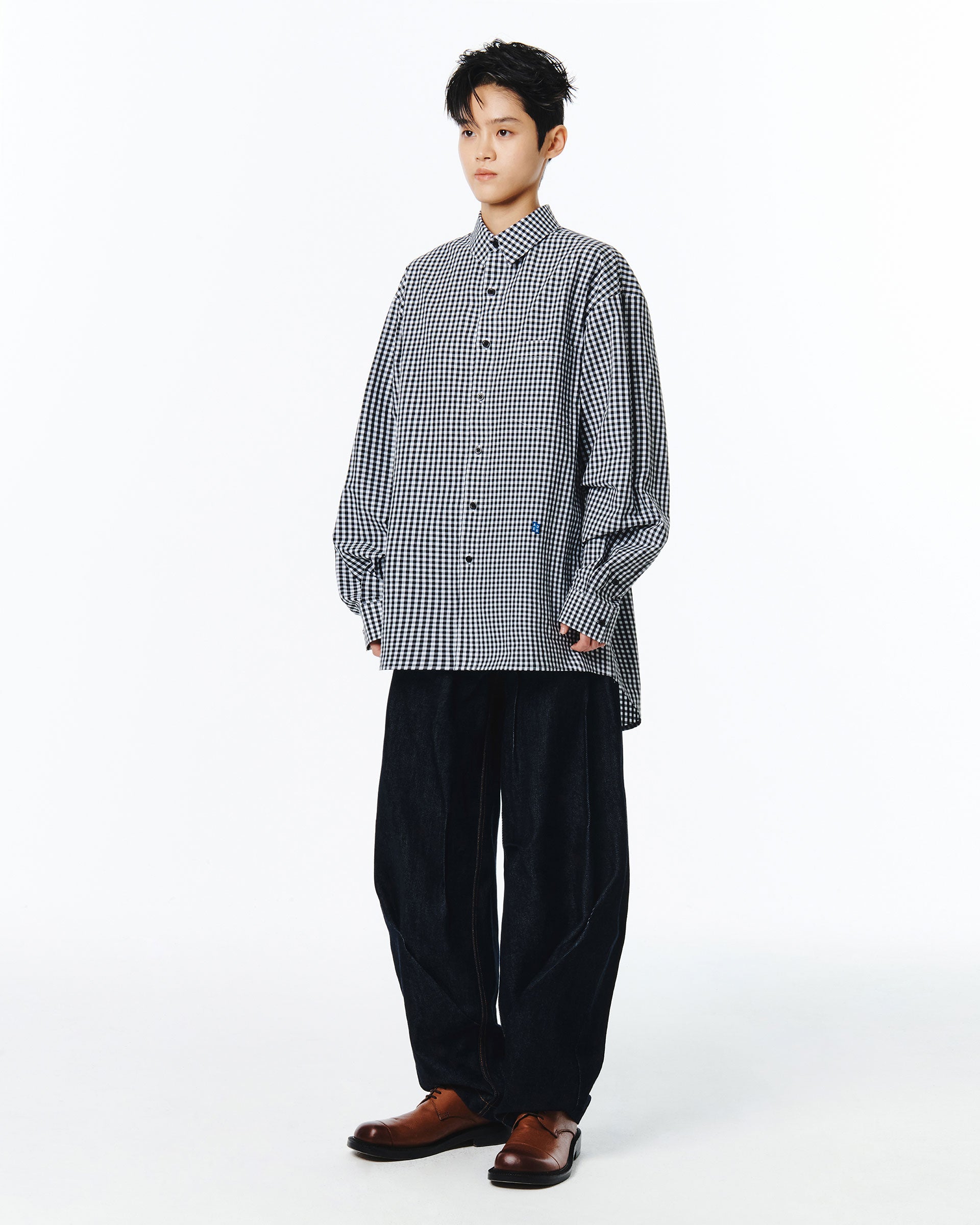 Ader Error - Sig; BL Tag shirt 02 (Noir) product image 5 | TRAB K-Fashion Australia